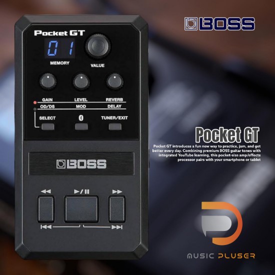 ギター BOSS POCKET GT Pocket Effects Processor BOSS POCKET GT ULTRA COMPACT GUITAR MULTI EFFECTS PROCESSOR